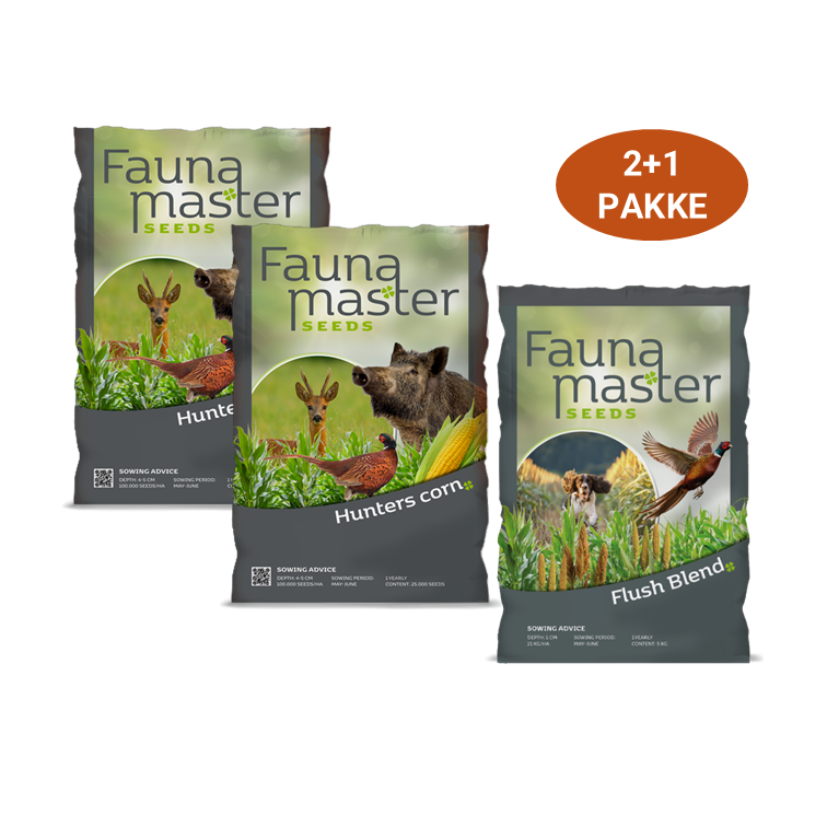 Faunamaster Fasanjagt Pakke – Hunterscorn & Flush